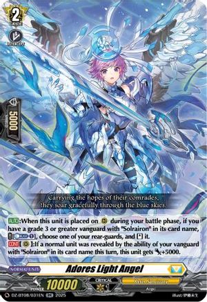 Adores Light Angel - DZ-BT08/031EN - Double Rare