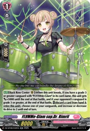 FLMMe-Glam sup.Dr. Rimril - DZ-BT08/042EN - Double Rare