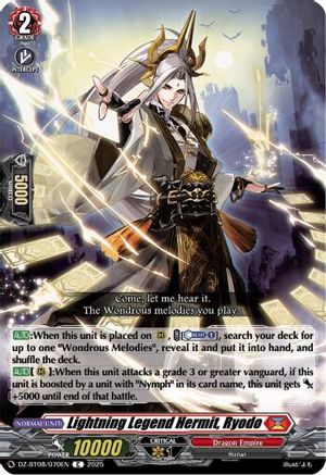 Lightning Legend Hermit, Ryodo - DZ-BT08/070EN - Common