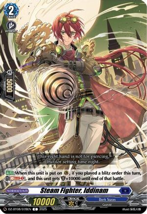 Steam Fighter, Iddinam - DZ-BT08/078EN - Common