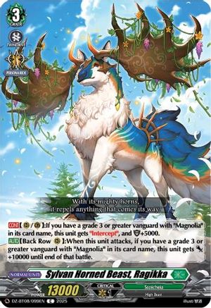 Sylvan Horned Beast, Radishka - DZ-BT08/099EN - Common