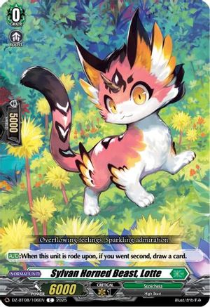 Sylvan Horned Beast, Lotte - DZ-BT08/106EN - Common