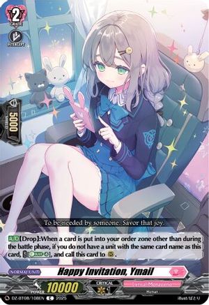 Happy Invitation, Ymail - DZ-BT08/108EN - Common