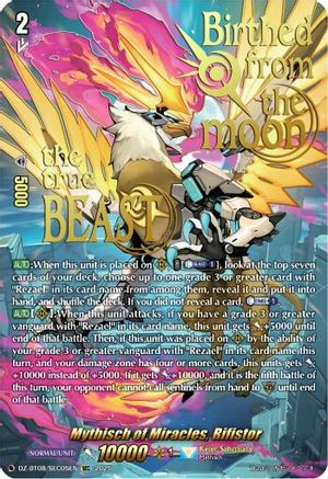 Mythisch of Miracles, Rifistor (SEC) - DZ-BT08/SEC05EN - Secret Rare