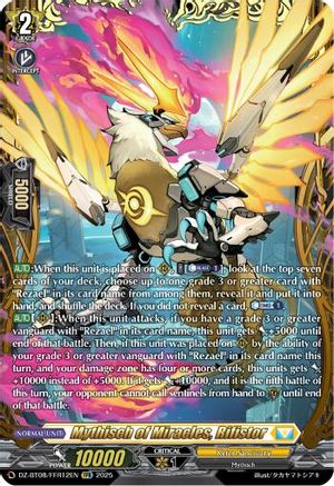 Mythisch of Miracles, Rifistor (FFR) - DZ-BT08/FFR12EN - Double Frame Rare