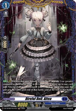 Direful Doll, Altea (FR) - DZ-BT08/FR14EN - Frame Rare