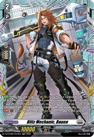 Blitz Mechnanic, Bauen (FR) - DZ-BT08/FR19EN - Frame Rare