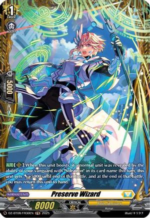 Preserve Wizard (FR) - DZ-BT08/FR30EN - Frame Rare