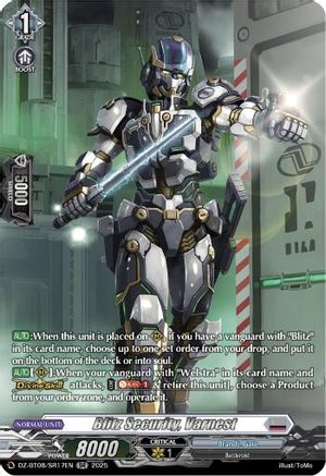 Blitz Security, Varnest (SR) - DZ-BT08/SR17EN - Silver Rare