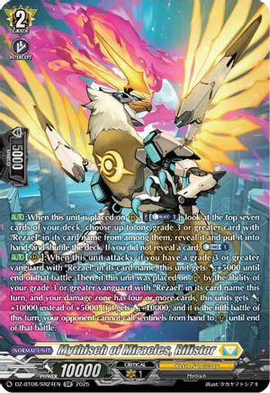 Mythisch of Miracles, Rifistor (SR) - DZ-BT08/SR24EN - Silver Rare