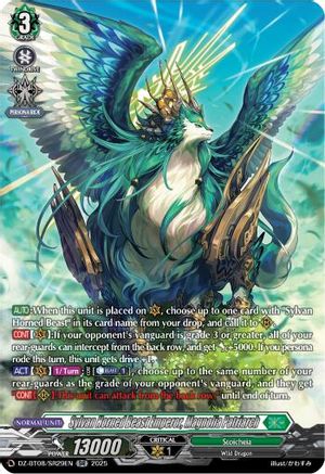 Sylvan Horned Beast Emperor, Magnolia Patriach (SR) - DZ-BT08/SR29EN - Silver Rare