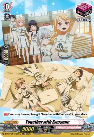 Together with Everyone - DZ-BT08/EX22EN - Extra Common
