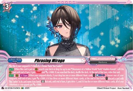 Phrasing Mirage - DZ-BT08/EX29EN - Extra Common