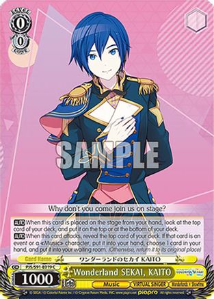 Wonderland SEKAI, KAITO - PJS/S91-E019C - Common