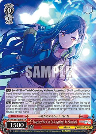 Together We Can Do Anything! An Shiraishi (SR) - PJS/S91-E061SSR - Super Rare