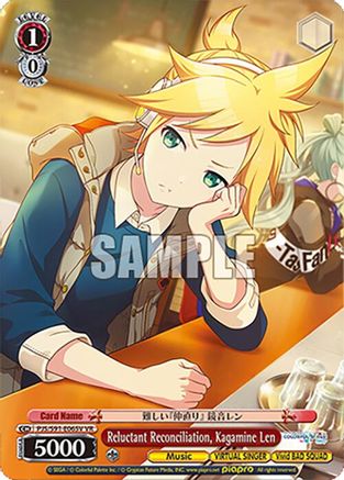 Reluctant Reconciliation, Kagamine Len (VR) - PJS/S91-E065VVR - Visual Rare