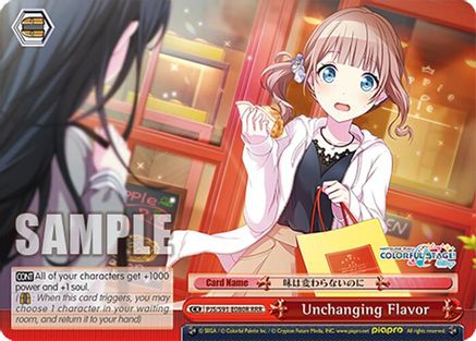 Unchanging Flavor (RRR) - PJS/S91-E080RRRR - Triple Rare