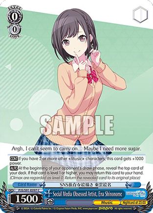 401 Games Canada - Social Media Obsessed Artist, Ena Shinonome - PJS