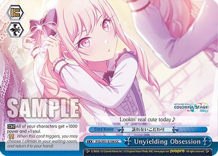 Unyielding Obsession - PJS/S91-E106CC - Climax Common