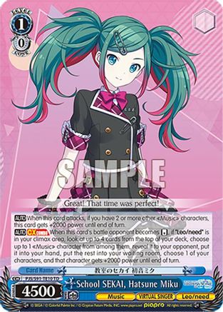 School SEKAI, Hatsune Miku - PJS/S91-TE10TD - Trial Deck