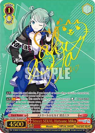 Street SEKAI, Hatsune Miku (SSP) - PJS/S91-TE36SSPSSP - Super Special Rare