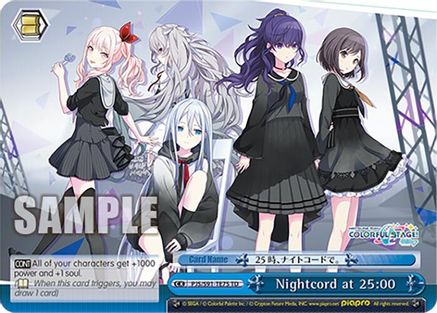 Nightcord at 25:00 - PJS/S91-TE75TD - Trial Deck