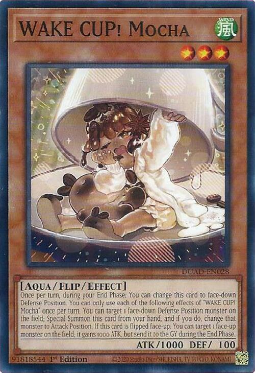 WAKE CUP! Mocha - DUAD-EN028 - Common - 1st Edition