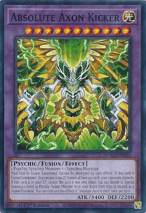 Absolute Axon Kicker - DUAD-EN034 - Common - 1st Edition