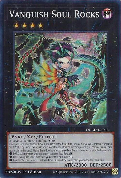 Vanquish Soul Rocks - DUAD-EN046 - Super Rare - 1st Edition