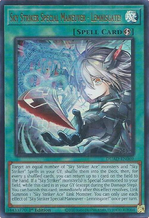 Sky Striker Special Maneuver - Lemnisgate! - DUAD-EN069 - Ultra Rare - 1st Edition