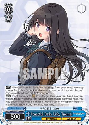 Peaceful Daily Life, Takina - LRC-WE47-E35N - Normal