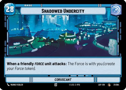 Shadowed Undercity // Shield - 021/264 // T02/T03 - Common