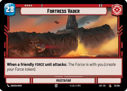 Fortress Vader // Experience - 026/264 // T01/T03 - Common