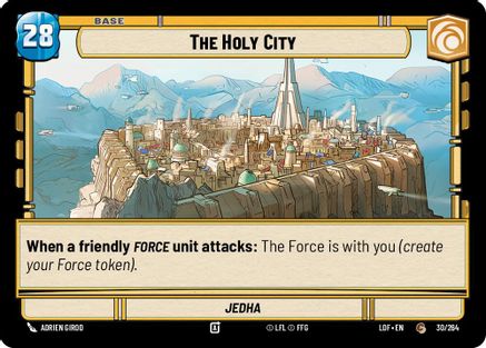 The Holy City // Shield - 030/264 // T02/T03 - Common