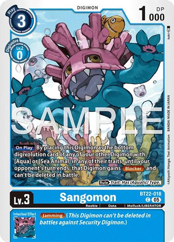 Sangomon - BT22-018 - Common