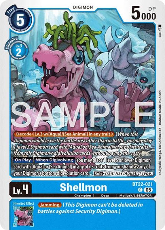 Shellmon - BT22-021 - Common