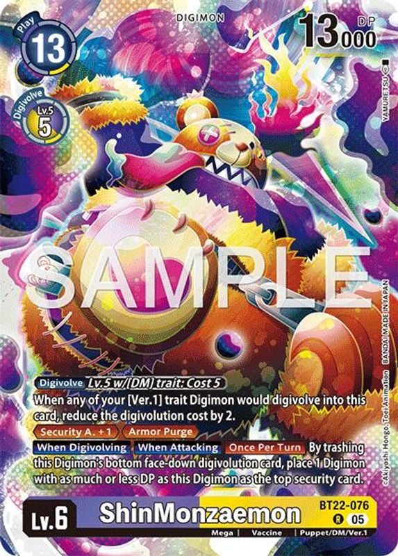 ShinMonzaemon - BT22-076 - Rare