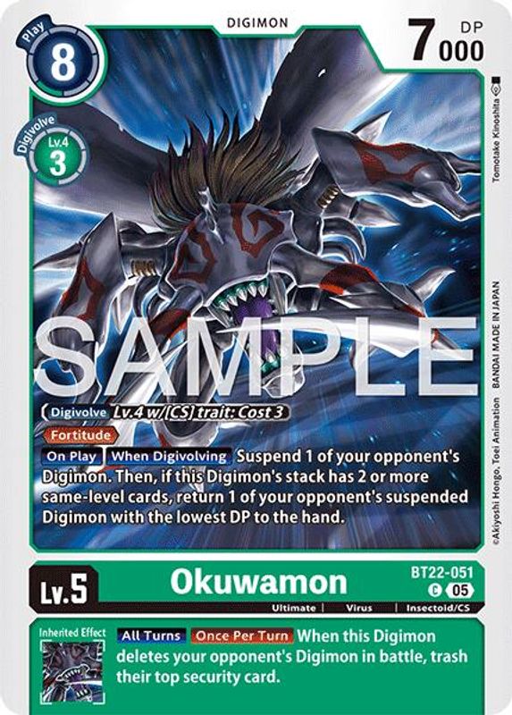 Okuwamon - BT22-051 - Common