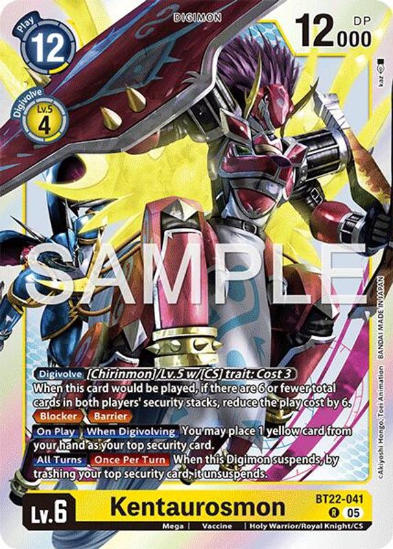 Kentaurosmon - BT22-041 - Rare
