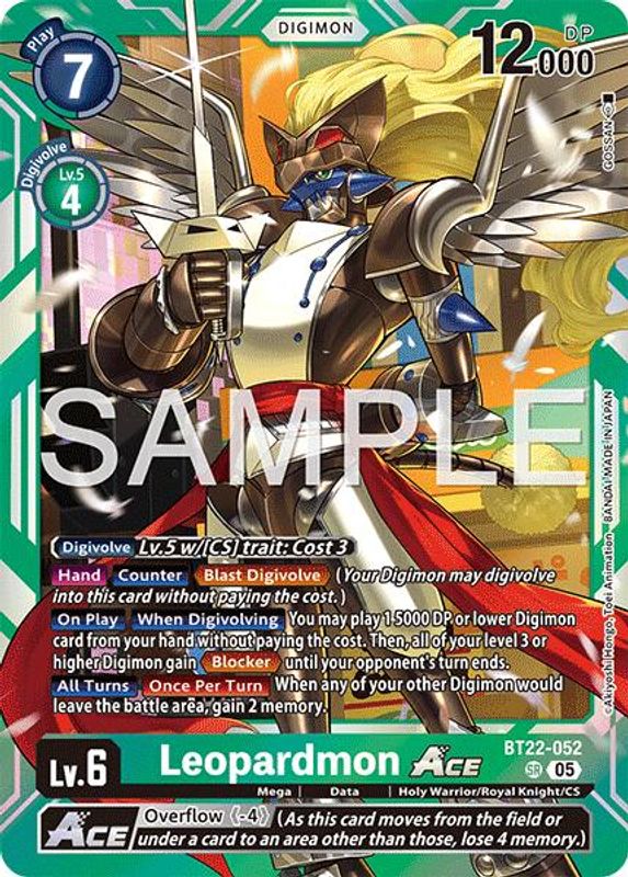 Leopardmon ACE - BT22-052 - Super Rare