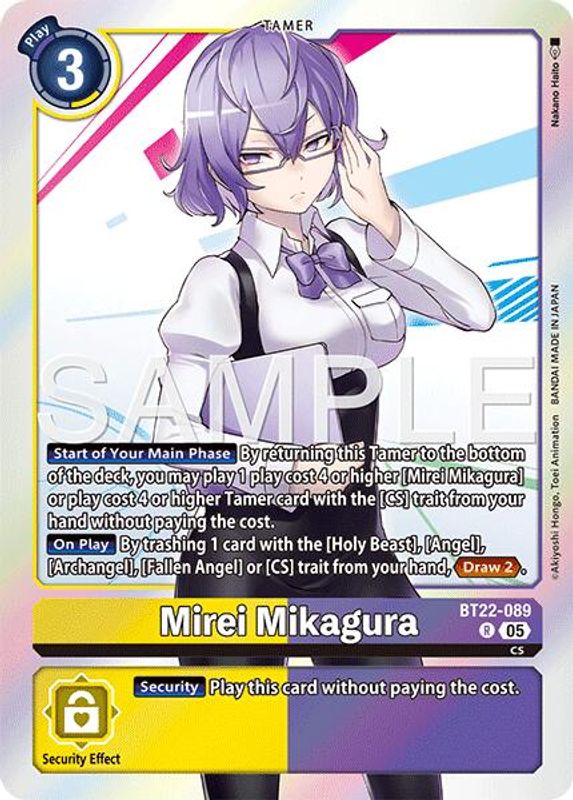 Mirei Mikagura - BT22-089 - Rare