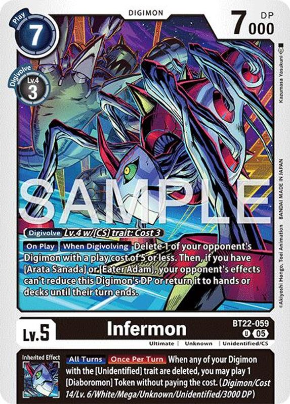 Infermon - BT22-059 - Uncommon