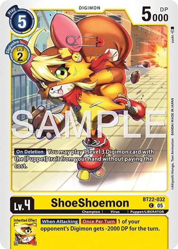 ShoeShoemon - BT22-032 - Common