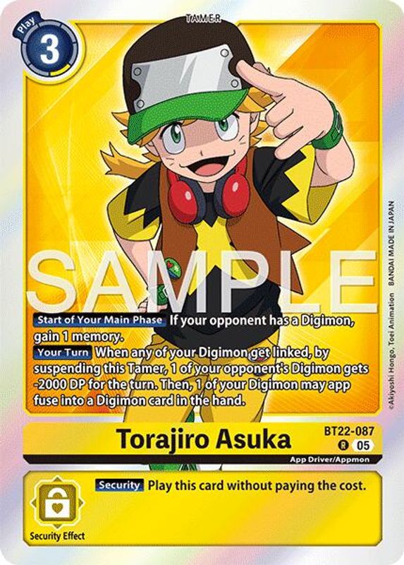 Torajiro Asuka - BT22-087 - Rare