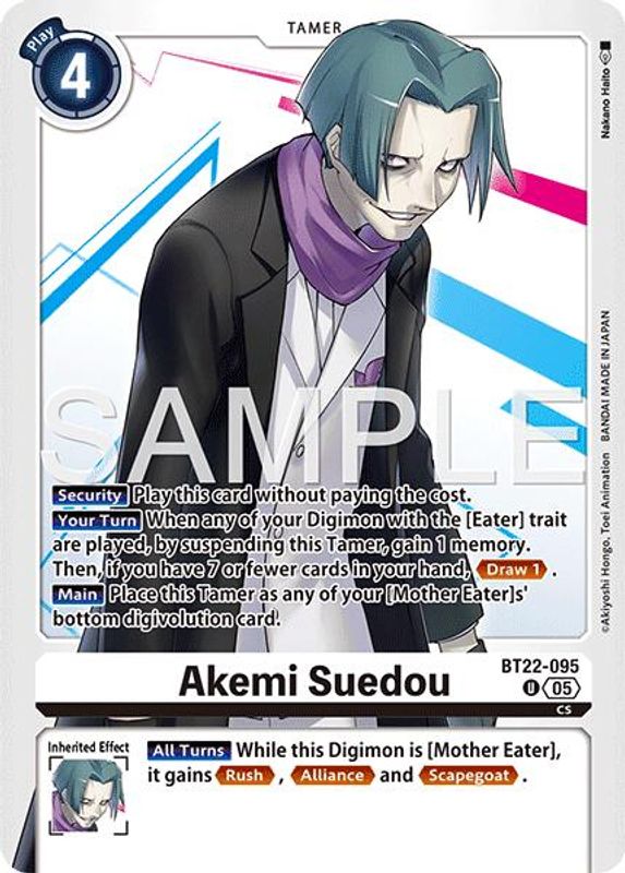 Akemi Suedou - BT22-095 - Uncommon