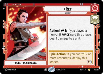 Rey - Nobody - 012/264 - Rare