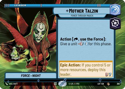 Mother Talzin - Power Through Magick (Hyperspace) - 266 - Common