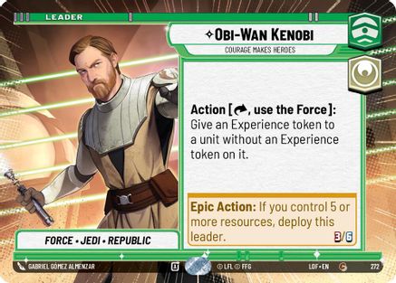 Obi-Wan Kenobi - Courage Makes Heroes (Hyperspace) - 272 - Common