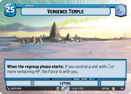 Vergence Temple (Hyperspace) - 283 - Rare