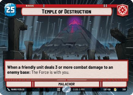 Temple of Destruction (Hyperspace) - 289 - Rare